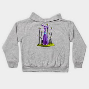 Lavender Dog Kids Hoodie